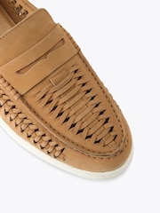 KG Kurt Geiger Natural Sully Weave Shoes - Image 3 of 4