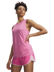 Under Armour Dark Pink Tech Twist Vest - Image 1 of 3
