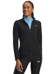 Under Armour Black Motion Full Zip Sweat Top - Image 1 of 3