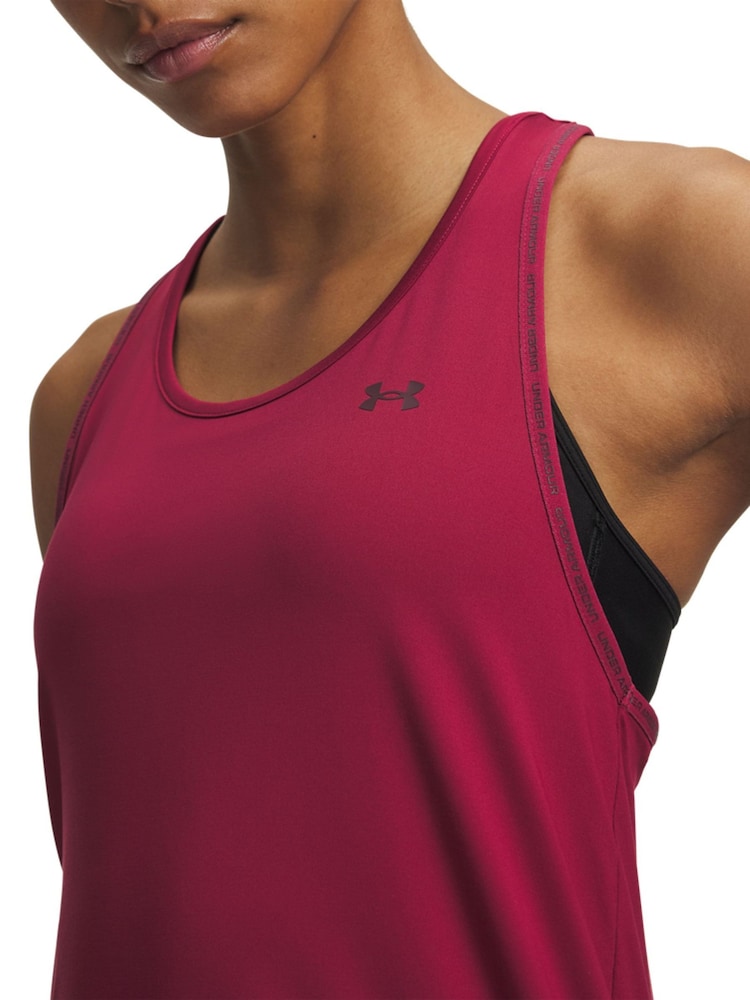 Under Armour Red Tech Knockout Vest - Image 3 of 3 Under Armour Red Tech Knockout Vest - Image 3 of 3