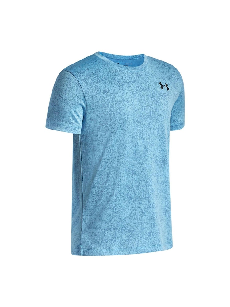 Under Armour Blue Tech Pixelate Graphic Short Sleeve T-Shirt - Image 3 of 3