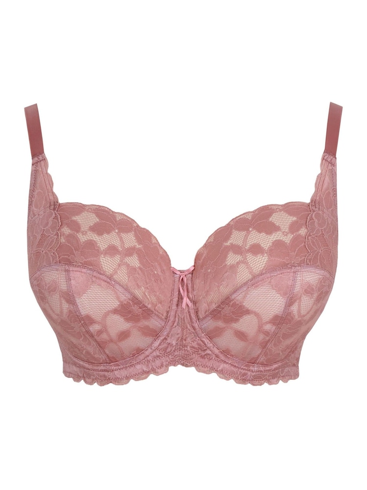 Panache Pink Amour Full Cup Wired Bra - Image 5 of 5 Panache Pink Amour Full Cup Wired Bra - Image 5 of 5