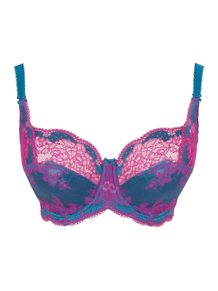 Panache Green Clara Full Cup Stretch Lace Bra - Image 5 of 5 Panache Green Clara Full Cup Stretch Lace Bra - Image 5 of 5