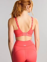 Panache Pink Endurance Wired Non Padded Sports Bra - Image 3 of 5