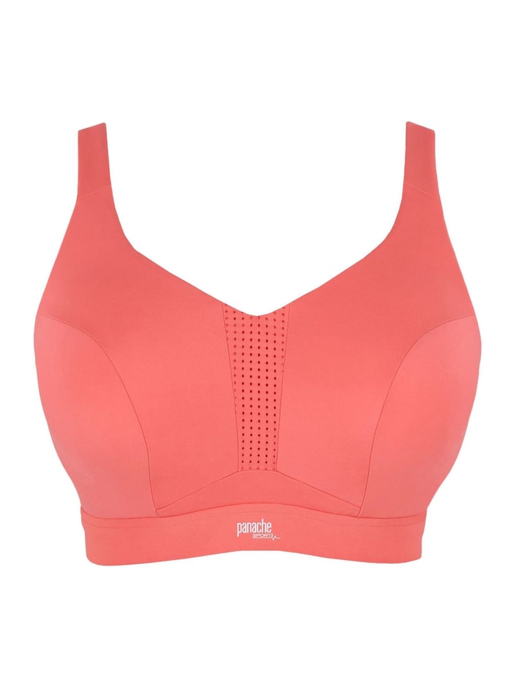 Panache Pink Endurance Wired Non Padded Sports Bra - Image 5 of 5 Panache Pink Endurance Wired Non Padded Sports Bra - Image 5 of 5