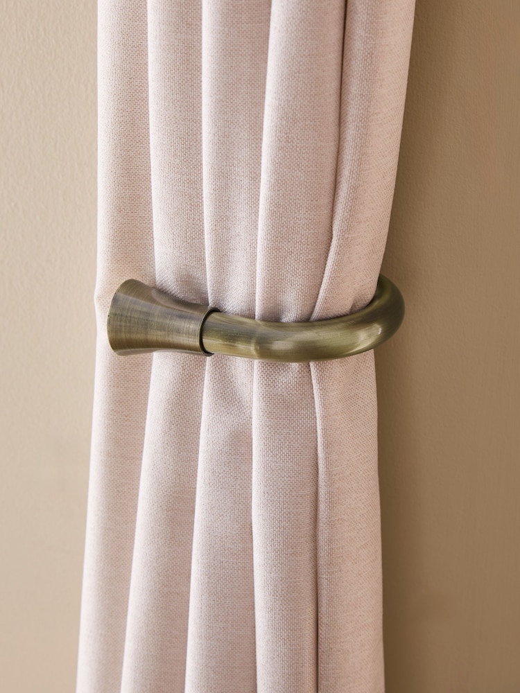 Set of 2 Trumpet Curtain Holdbacks - Imagen 1 de 2