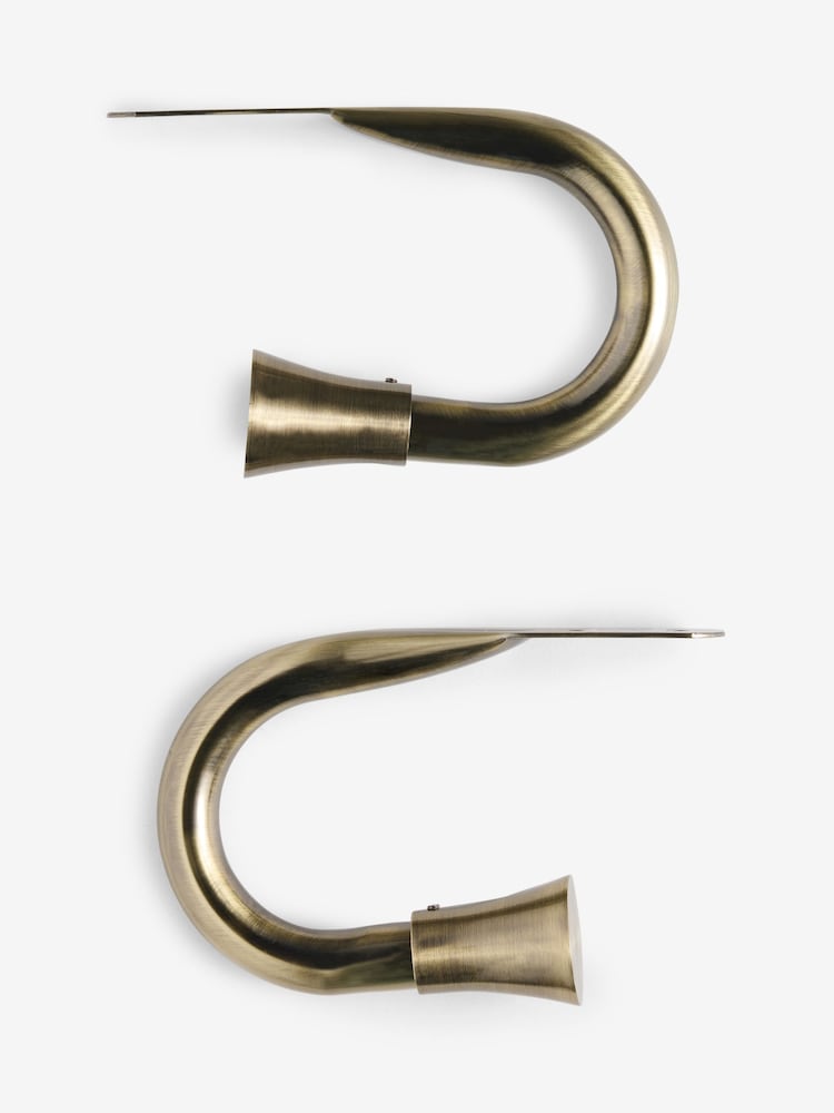 Set of 2 Trumpet Curtain Holdbacks - Imagen 2 de 2