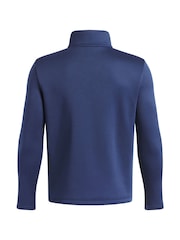 Under Armour Blue Drive Quarter Zip Midlayer Top - Image 2 of 3
