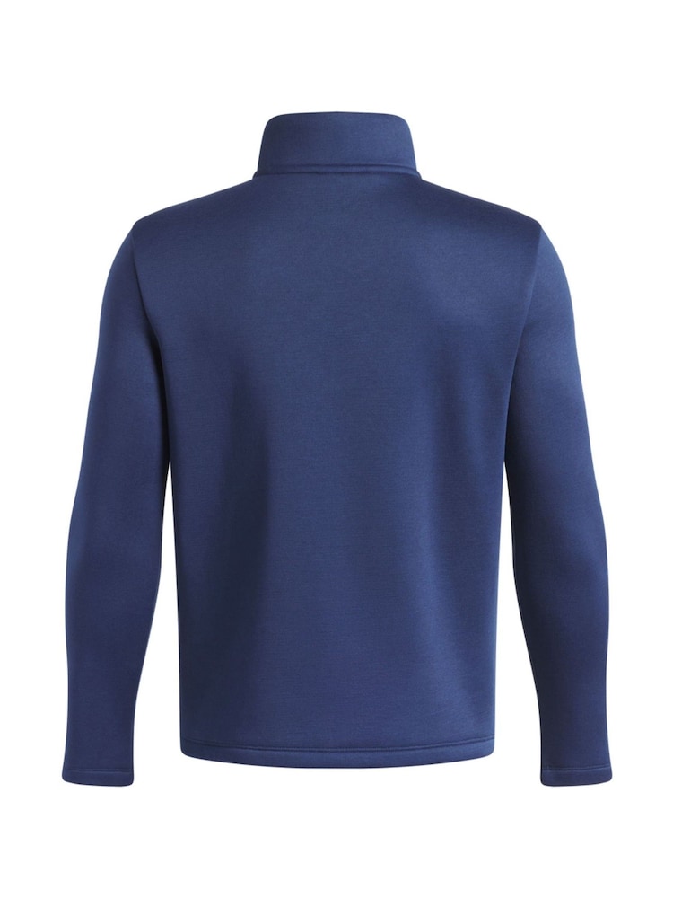 Under Armour Blue Drive Quarter Zip Midlayer Top - Image 2 of 3