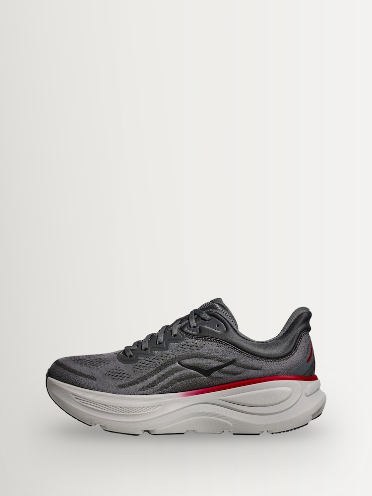 HOKA Light Grey Mafate Speed 2 Trainers - Image 2 of 6 HOKA Light Grey Mafate Speed 2 Trainers - Image 2 of 6