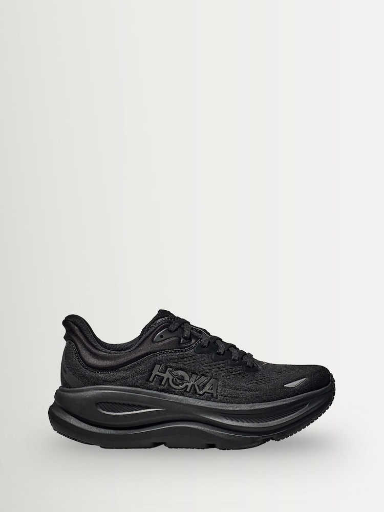 HOKA Black Bondi 9 Trainers - Image 1 of 6 HOKA Black Bondi 9 Trainers - Image 1 of 6