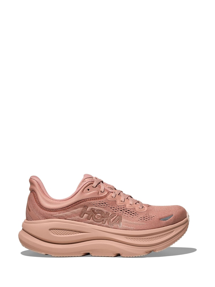 HOKA Cream Bondi 9 Trainers - Image 1 of 6