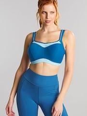 Panache Sports Blue Power Wired Sports Bra - Image 5 of 6