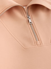 כתום בהיר - Half Zip Sweatshirt (3-16yrs) - תמונה 7 מתוך 8