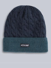 Blå - Sett med Animal hatter og hansker til barn, pelsfôret - Bilde 4 av 6