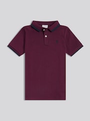 U.S. Polo Assn Polo-Shirt mit Rippenstruktur - Bild 5 von 7