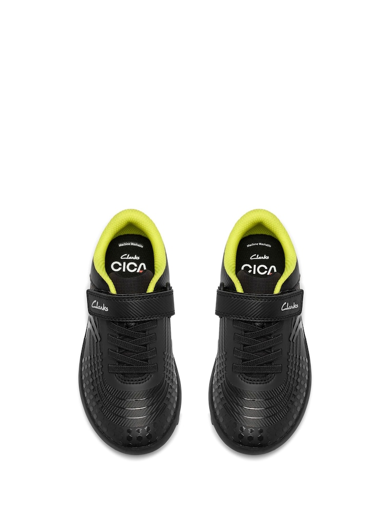 Clarks Black CICA Goal Shoes - Image 6 of 6