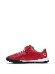 Clarks Red CICA Goal Football Trainers - Image 2 of 6