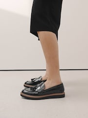 Preto - Mocassins Forever Comfort® com Borlas Grossas - Imagem 2 de 10