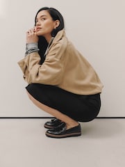 Preto - Mocassins Forever Comfort® com Borlas Grossas - Imagem 4 de 10