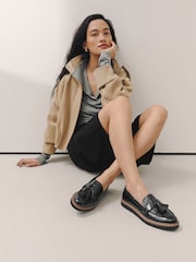 Preto - Mocassins Forever Comfort® com Borlas Grossas - Imagem 5 de 10