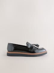 Preto - Mocassins Forever Comfort® com Borlas Grossas - Imagem 7 de 10