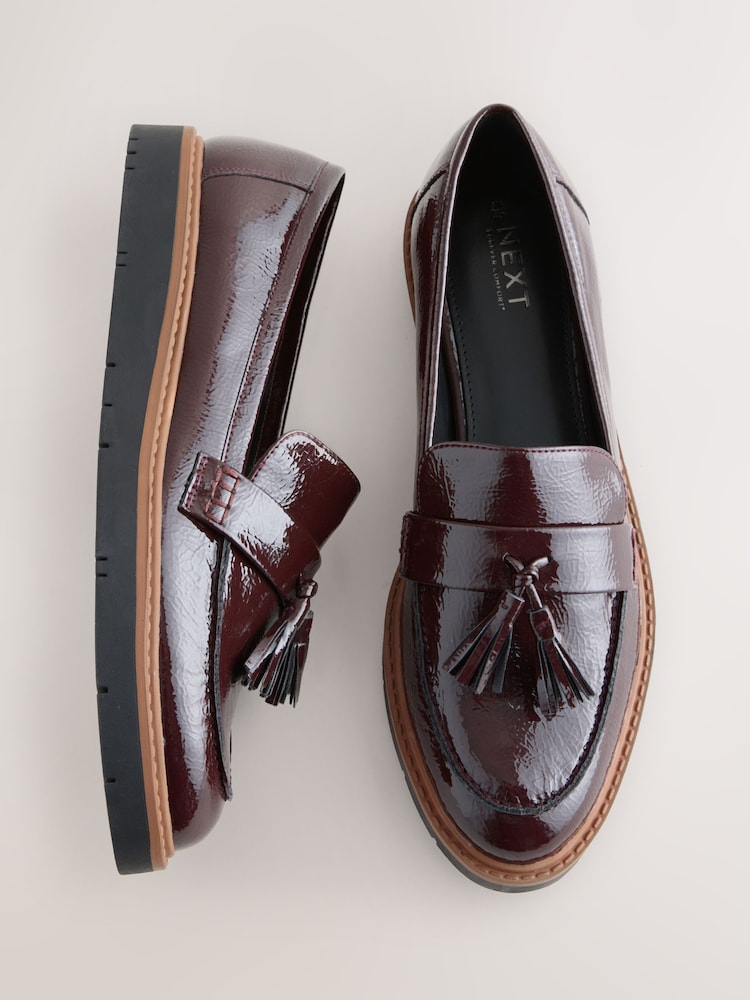 Berry Red - Mocassins Forever Comfort® com Borlas Grossas - Imagem 1 de 9 Berry Red - Mocassins Forever Comfort® com Borlas Grossas - Imagem 1 de 9