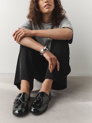 Black Forever Comfort® Tassle Penny Loafers - Image 4 of 10