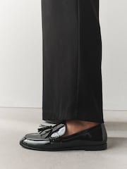 Black Forever Comfort® Tassle Penny Loafers - Image 5 of 10