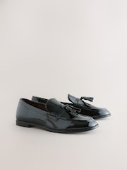 Black Forever Comfort® Tassle Penny Loafers - Image 7 of 10