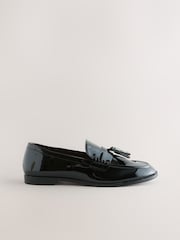 Black Forever Comfort® Tassle Penny Loafers - Image 8 of 10