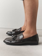 Chocolate Brown Forever Comfort® Tassle Penny Loafers - Image 3 of 10
