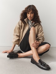 Chocolate Brown Forever Comfort® Tassle Penny Loafers - Image 5 of 10