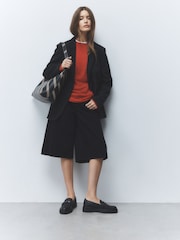 Black Forever Comfort® Chunky Sole Loafers - Image 4 of 7