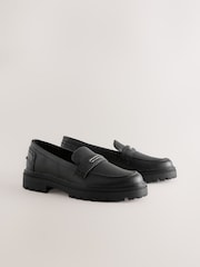 Black Forever Comfort® Chunky Sole Loafers - Image 5 of 7