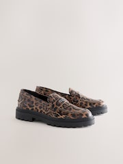 Leopard Forever Comfort® Chunky Sole Loafers - Image 2 of 9