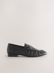 črna - Nabrani mokasini N.Premium Almond Toe - Slika 3 iz 5
