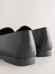 črna - Nabrani mokasini N.Premium Almond Toe - Slika 5 iz 5