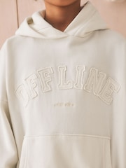Ecru White Offline Hoodie (3-16yrs) - Image 4 of 8