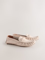 Bone N.Premium Whipstitch Driver Moccasins Shoes - Image 7 of 10