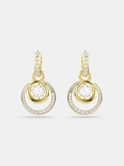 Swarovski White Hyperbola Drop Earrings - Image 2 of 5