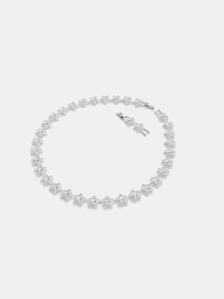 Swarovski White Rhodium Plated Necklace - Image 1 of 5
