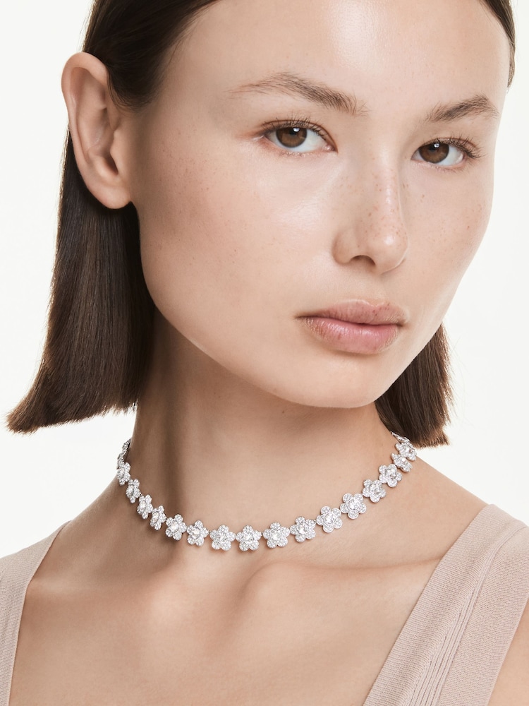 Swarovski White Rhodium Plated Necklace - Image 2 of 5