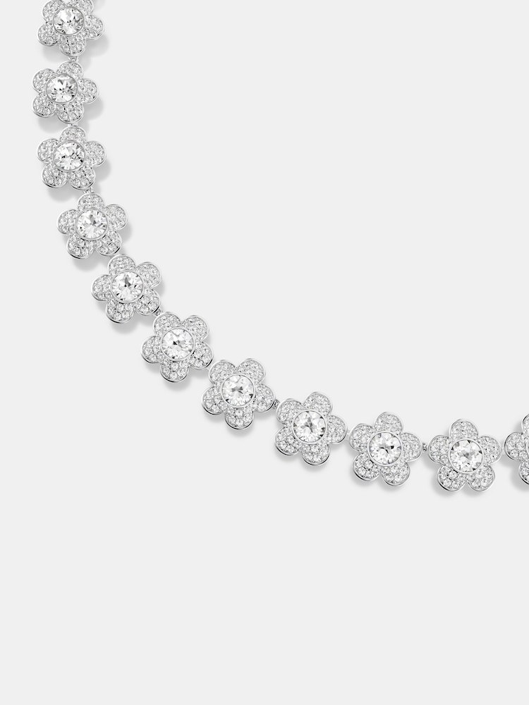 Swarovski White Rhodium Plated Necklace - Image 5 of 5