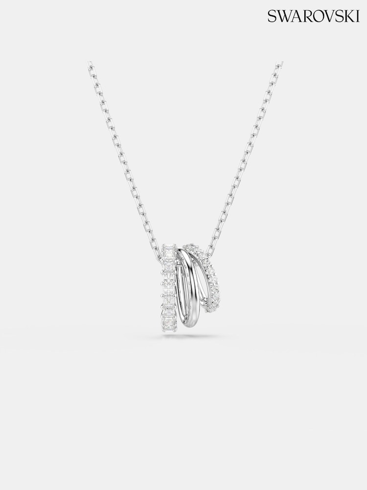 Swarovski Rhodium Plated Necklace - Image 7 de 7