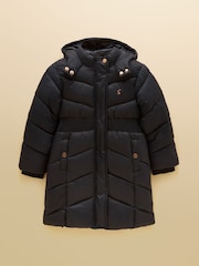 Azul marino - Abrigo acolchado impermeable Chloe para niñas de Joules - Imagen 1 de 4