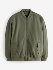 Threadbare Green Padded Bomber Jacket - Image 1 of 1
