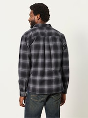 FatFace Black Long Sleeve York Check Shirt - Image 2 of 6