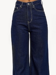 LOAVIES Blue Feel The Autumn Hum Wide Leg Jeans - Image 4 of 5