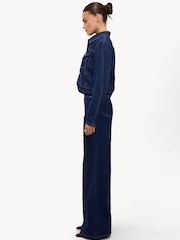 LOAVIES Blue Feel The Autumn Hum Wide Leg Jeans - Image 5 of 5